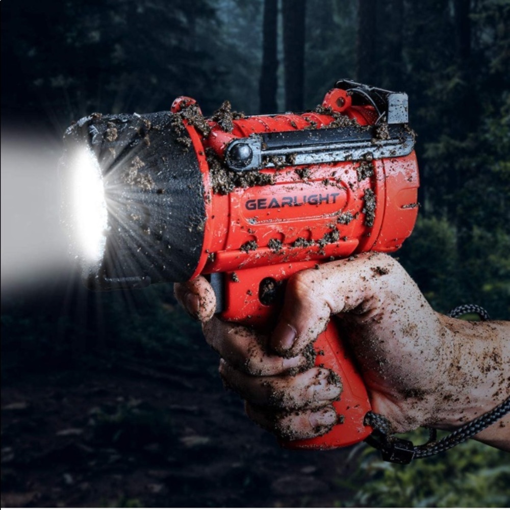 Waterproof Led Spotlight Flashlight Watchman - Hi… - image 2